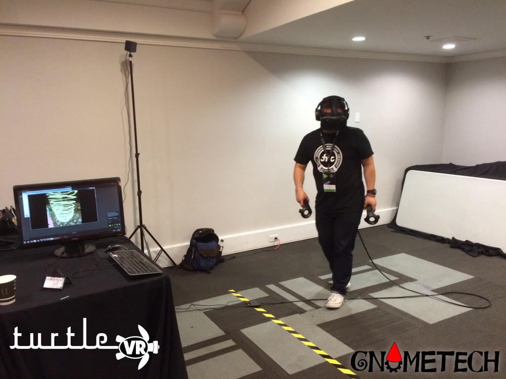Showing Turtle VR at FITC 2016
